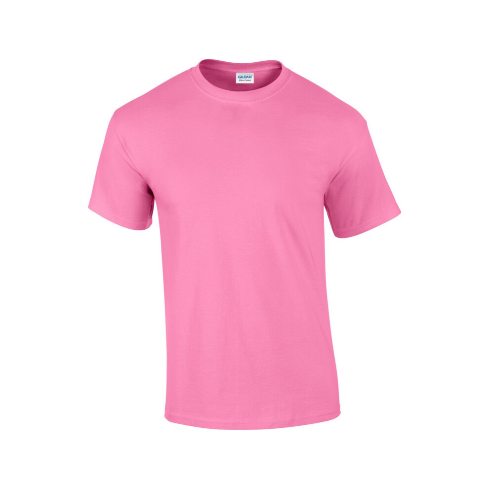 Gildan (Xl, Azalea) Mens Ultra Cotton T-Shirt Multicoloured
