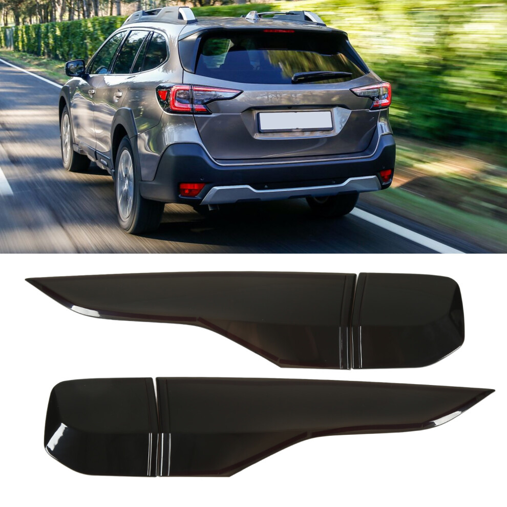 4Pcs Car Tail Cover Trim Fit Subaru Outback Bt 2021+ Abs Protective Light 7891371818409