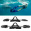 2 pcs Adjustable Diving Fin Strap with Quick Release Buckle, Universal Spring Heel 13