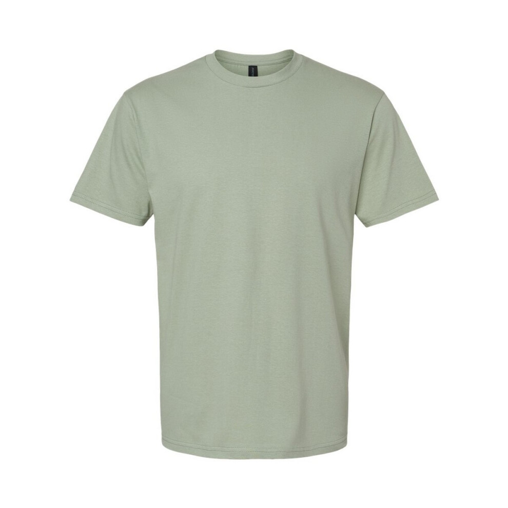 Gildan (Xxl, Sage) Unisex Adult Softstyle Midweight T-Shirt Green,Multicoloured