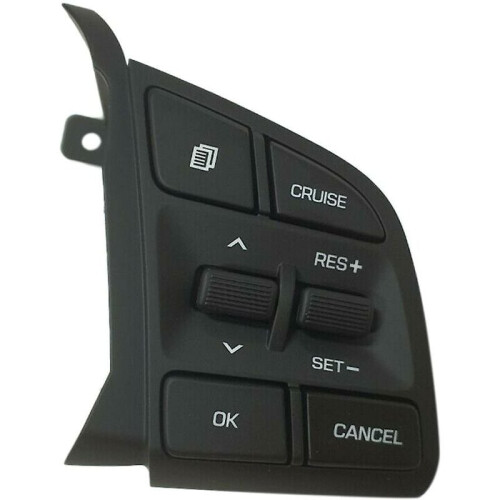 Commande de régulateur de vitesse ergonomique au volant, intégration parfaite et accès facile, pièce d'origine constructeur offrant durabilité