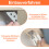 Trapeziform Angle Brackets, Universal Furniture Corner Connectors, Easy To Install, Triangular Multi-Angle Design, Long-Lasting Shine, 20 Pack 2