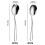 Elegant Salad Servers, Creative Design And Smooth Edges For Comfortable Handling, Non Descript Design Matches Any Tableware Set 5