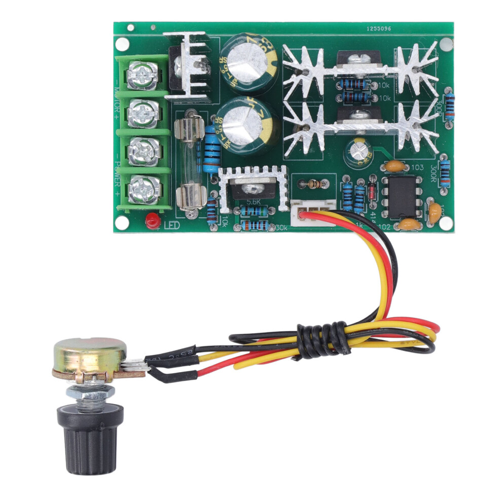 Compact Motor Speed Regulator 20A Pwm Module For 12V-48V Dc Motors 9341371821070