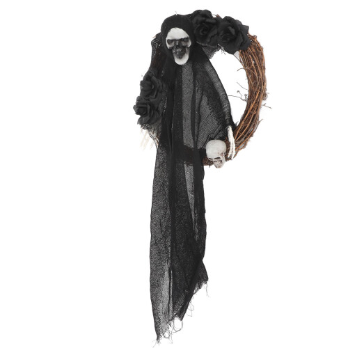 Εσωτερικό και εξωτερικό αντικείμενο για το Halloween, κινούμενο θεριστή σε φυσικό