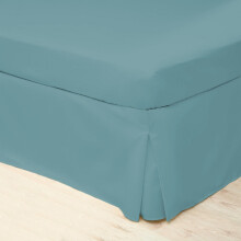 (Superking, Teal) Belledorm Easycare Percale Platform Valance