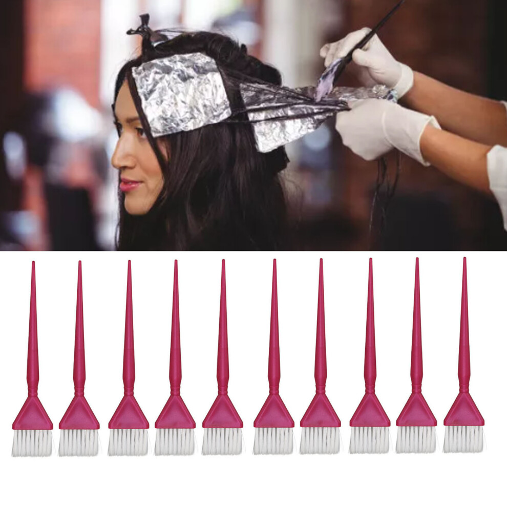 10pcs Hair Color Brush Set â Ergonomic ABS Applicators for Salon & Home Use