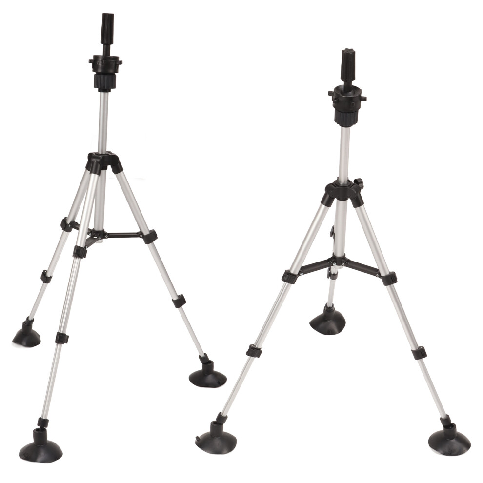 Unisex Lightweight Aluminum Wig Head Tripod Stand 62.5Cm Adjustable