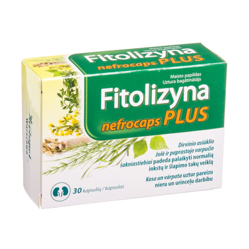 Fitolizyn Nefrocaps PLUS. N30 Caps Polpharma 2
