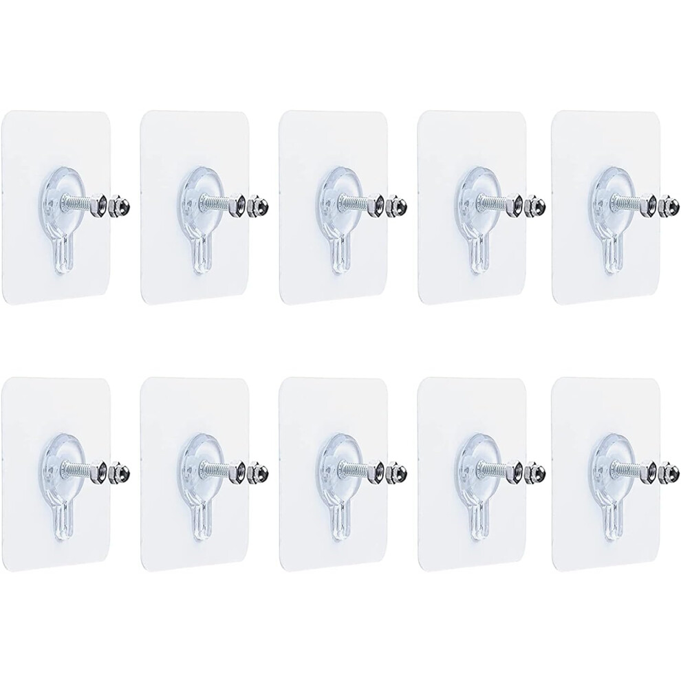 Innovative Non-Trace Adhesive Wall Hook Screws, Self Adhesive Hanger Nails For Easy Installation In Your Kitchen Bathroom Living Space 9169997333360