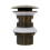 Durable Solid Brass Pop Up Drain Stopper for Kitchens and Bathrooms, Cost Effective Design Ensures Rust Proof Corrosion Resistant Performance Without 3
