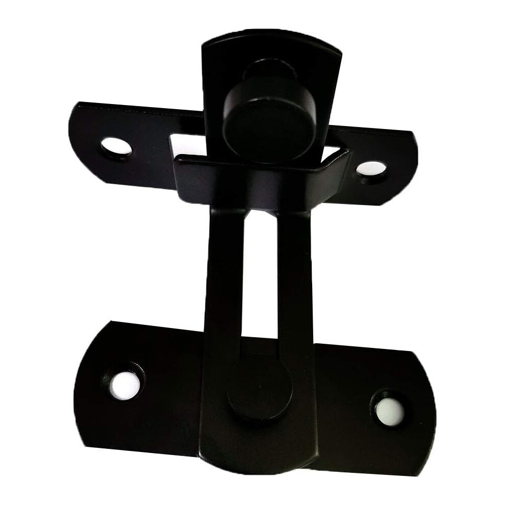 Right Angle Door Lock, Heavy Duty Material Barn Door Lock Ensuring Your Privacy With Corrosion Resistant And Durable Construction For Multi-Scene 9448196442005