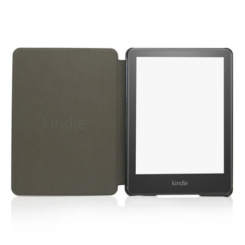 Προστατευτική θήκη για Kindle Paperwhite, Smart Auto Sleep Wake PU δερμάτινο περίβλημα με σκληρό 1