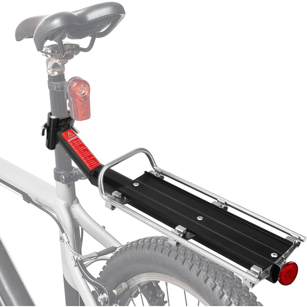 Versatile Cycling Companion, Quick Release Bike Rack Aluminum Alloy, Your Ideal Mountain Bike Accessory For Smooth Rides, Easy To Install And Durable 9358999382654