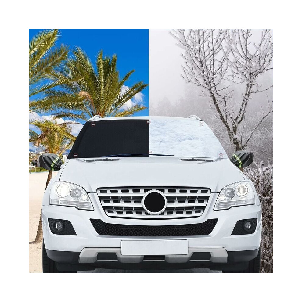 Thermal Shield, Portable Car Accessory For Windproof Rear Windscreen Snow Cover, Durable, Washable & Lightweight, Suitable For Cars, Suvs, Trucks, 9173940447110