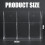Wall Mount Organizer, Clear Acrylic Remote Holder For Multi-functional Use, Durable And Sturdy Design With Easy Installation 5