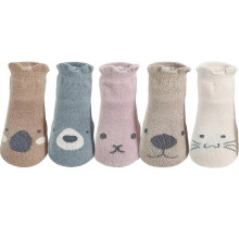 (M, style 2) Baby Boy Sock Infant Socks Non Slip Socks for Toddlers Kids Girls