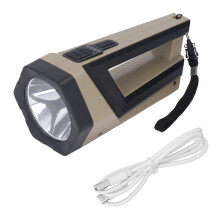 Adjustable Brightness Flashlight Rechargeable USB Powered LED Work Light With COB Lighting And Magnetic Base For Mechanics Campers And Homeowners