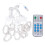 300LED Curtain String Lights 8 Modes, 3x3m Warm White with Remote 2