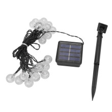 Guirlande lumineuse solaire enchanteresse, système innovant de détection de la lumière, fil de cuivre résistant aux intempéries, éclairage