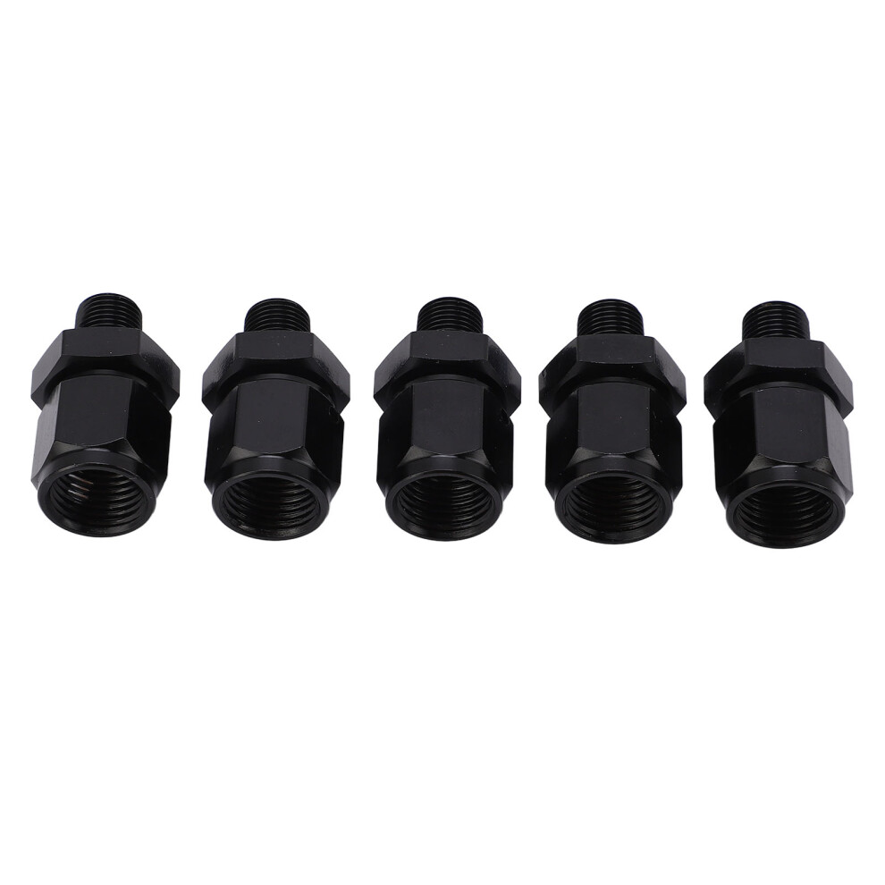 5Pcs 6An Female To 1/4 Npt Male Aluminum Adapter Fittings For Fuel Oil Gasoline 4671371829284
