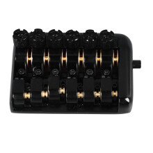 6 String Headless Electric Guitar Bridge Tailpiece Fixed Steel Roller Saddle