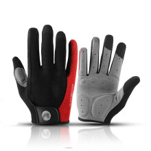 (As show, Red) Mountain bike gloves SUVs gloves motorcycle riding gloves