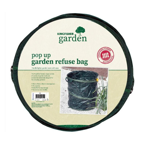 Kingfisher Kingfisher Heavy Duty Pop Up Garden Refuse Bag 73L