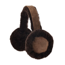 (One size, Chocolate) Eastern Counties Leather Womens/Ladies Luxury Sheepskin Earmuffs