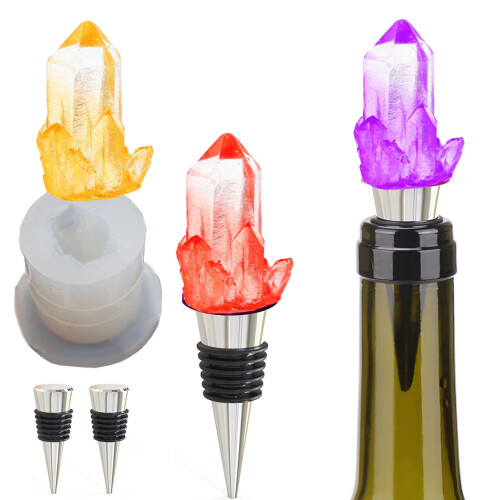 Silicone Ore Spar Crystal Cluster Transparent Mold Cluster-A 2