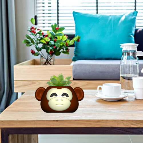 Moule en Silicone en gypse de singe, bricolage, succulentes, Pot 1
