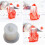 Silicone Ore Spar Crystal Cluster Transparent Mold Cluster-A 4