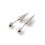 Kraakbeen Helix Piercing Stud Demon Nail Devil Tragus-Staalkleur 1