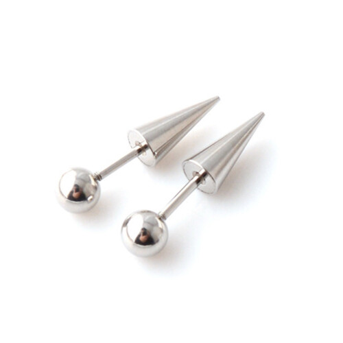Kraakbeen Helix Piercing Stud Demon Nail Devil Tragus-Staalkleur