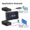 Scart to -Compatible Converter Scart to -Compatible Converter Multi-Function Video Converter,B 4