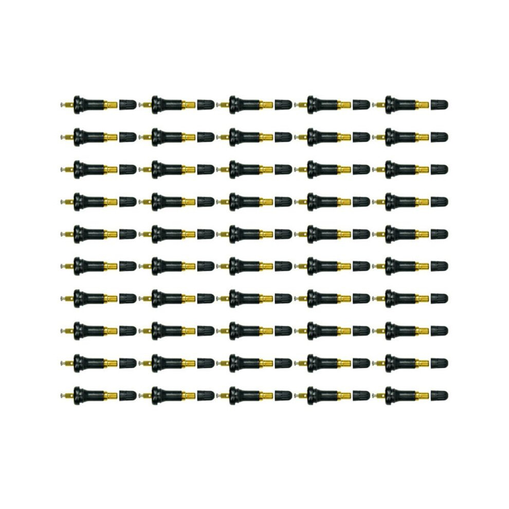Tpms Tire Pressure Sensor Valve Stem Car Rubber Rim Tpms For Tire Pressure Monitoring Valve, 50Pcs 6033211748816