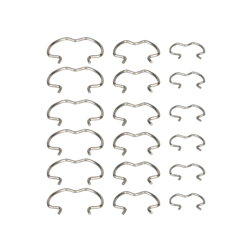 18Pcs 800-801 6-3/8Inch.6-1/2Inch.6-5/8Inch Quick Connector Clips Retaining Transmission Cooler Clips 6032952437829
