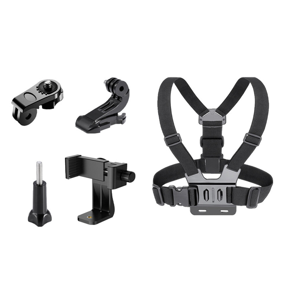 Adjustable Chest Strap Mount For Phones & Action Cams - Skiing Climbing 4351371796655