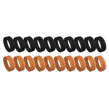 20 Pack Luggage Wheel Covers, Adhesive Silicone Suitcase Wheel Covers, Anti Fall-Off Luggage Wheel Protector for Single