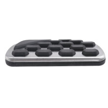 Gas und Brems Pedal Abdeckung Auto Edelstahl Fuß Pedal Pad Kit für 2018-2019 Jl Modelle, 2 Stücke
