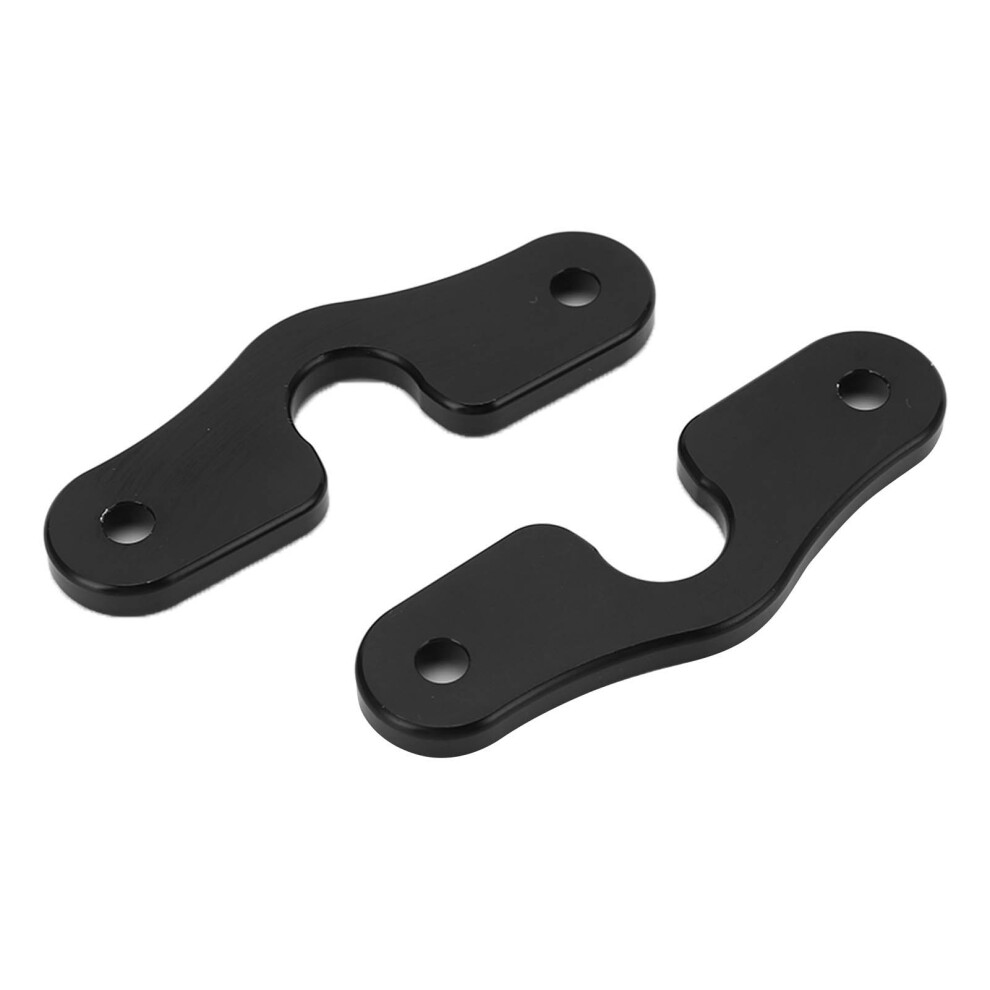 Jeep Wrangler Jk Jl Jlu Sun Visor Clip Replacement Kit Aluminum Alloy Black 4371371797421