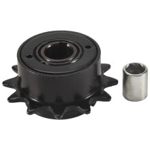 12T Single Speed Flywheel Middle Drive Motor Flywheel 12 Teeth Chain Sprocket For Electric Bike Motor MY1016Z MY1018