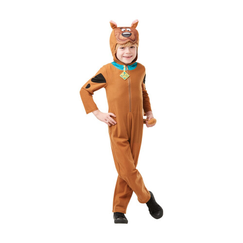 Scooby Doo (S, Brown/Black) Scooby Doo Childrens/Kids Costume
