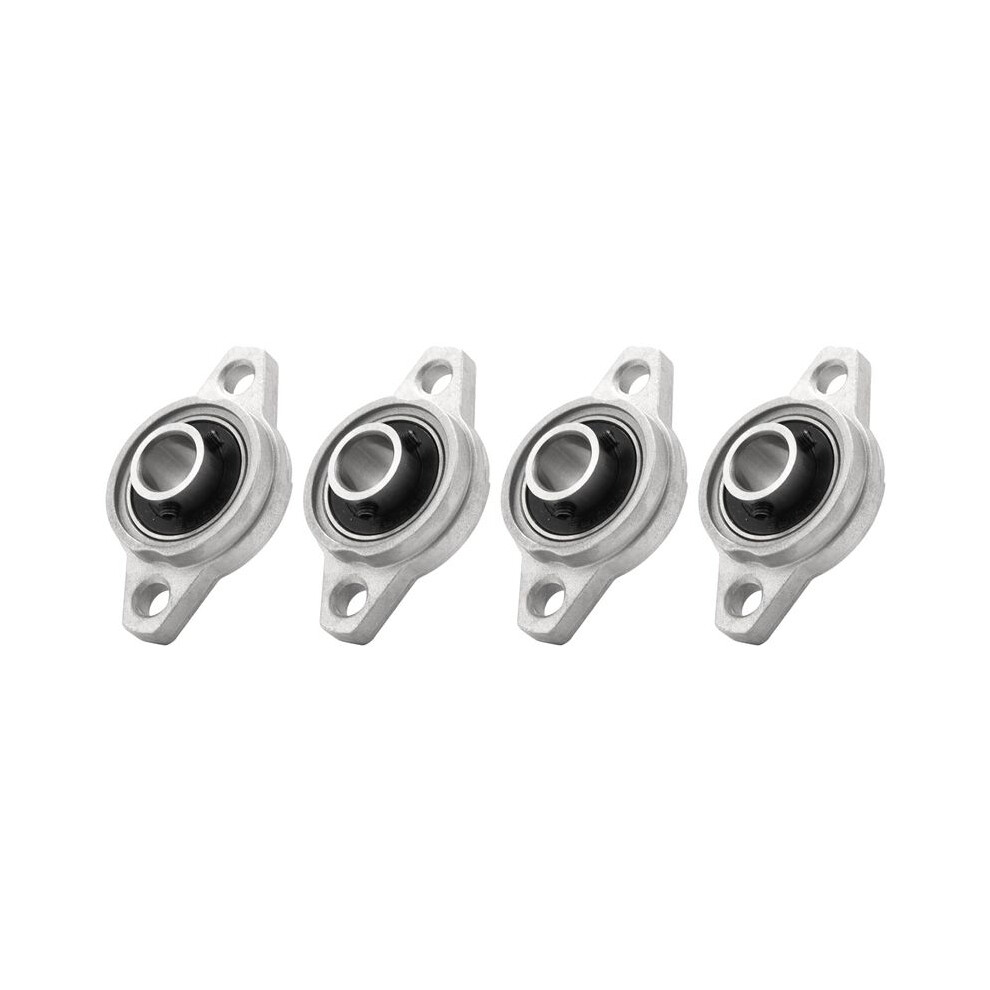 4Pcs Kfl001 12Mm Zinc Alloy Self Aligning Pillow Block Flange Bearing Rhombic Bearing Housing 6032952780956