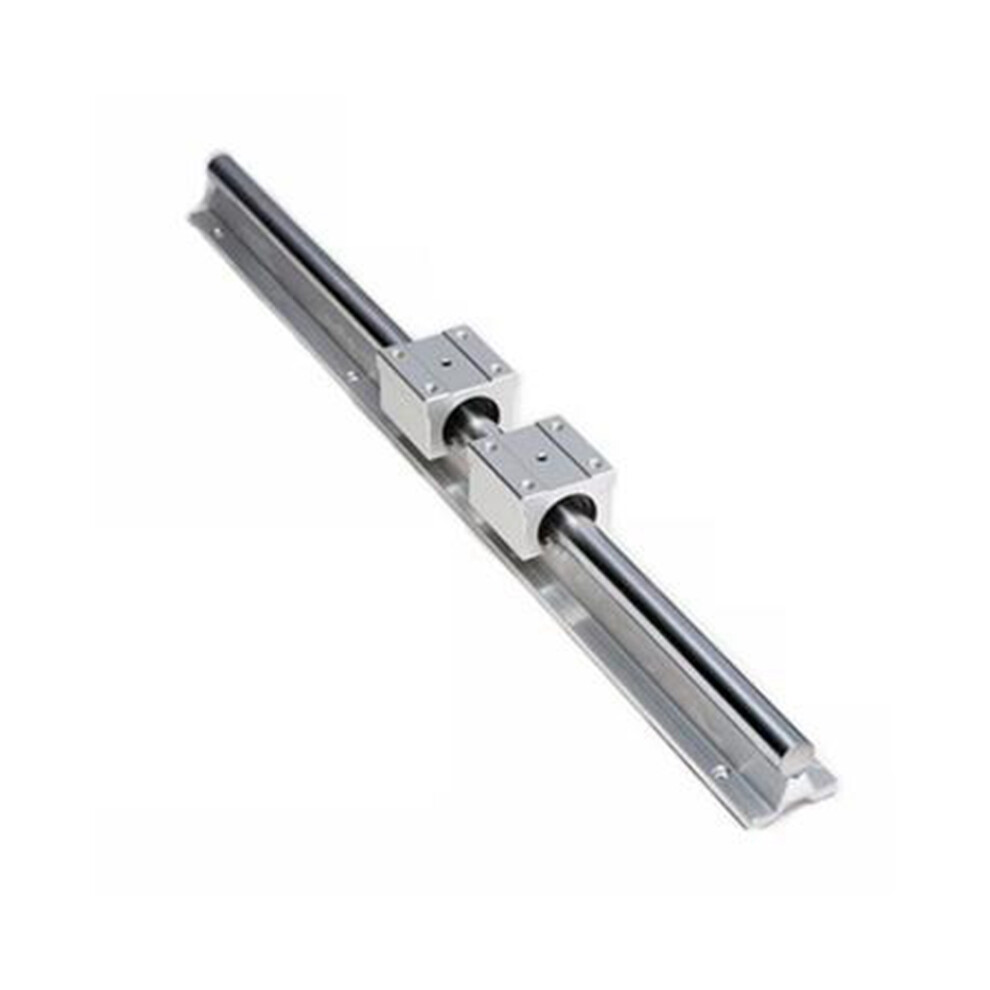 Linear Rails And Bearings,1Pcs Linear Guide Rail 500Mm +2Pcs Linear Bearing 12Mm Slide Blocks Sbr12uu 6031132055426