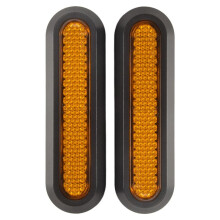 Couverture de Moyeu de Roue RéFléChissante pour Scooter éLectrique M365 Pro 2 pour M365 1S M365 Pro ProtéGer les PièCes de Planche à Roulettes