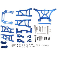 Upgrade Aluminium Legierung Chassis Arm C Sitz Hinter Achs Stummel Teile Satz für 1/10 2Wd Slash Rustler Stampede Teile,1