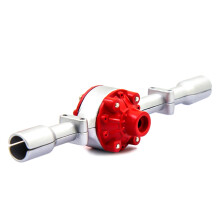 Metall Hinterachsen GehäUse für WPL D12 C14 C24 C24-1 C34 B14 B24 B16 B36 RC Auto Upgrade Teile,Silber
