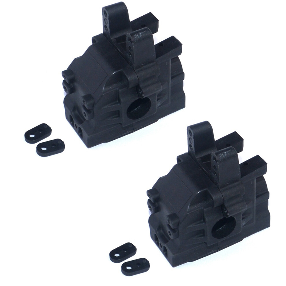 2Pcs Gearbox Housing 8025 For 1/8 Zd Racing 08423 08425 08426 08427 9020 9021 9071 9072 9116 9203 Rc Car Upgrade Parts Black 6031568581605
