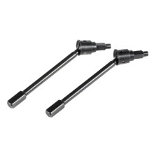 Universal Portal Axle CVD Drivaxel Dogbone Output Shaft för 1/18 Axiell Capra UTB18 RTR RC Crawler Upgrade Parts,Front